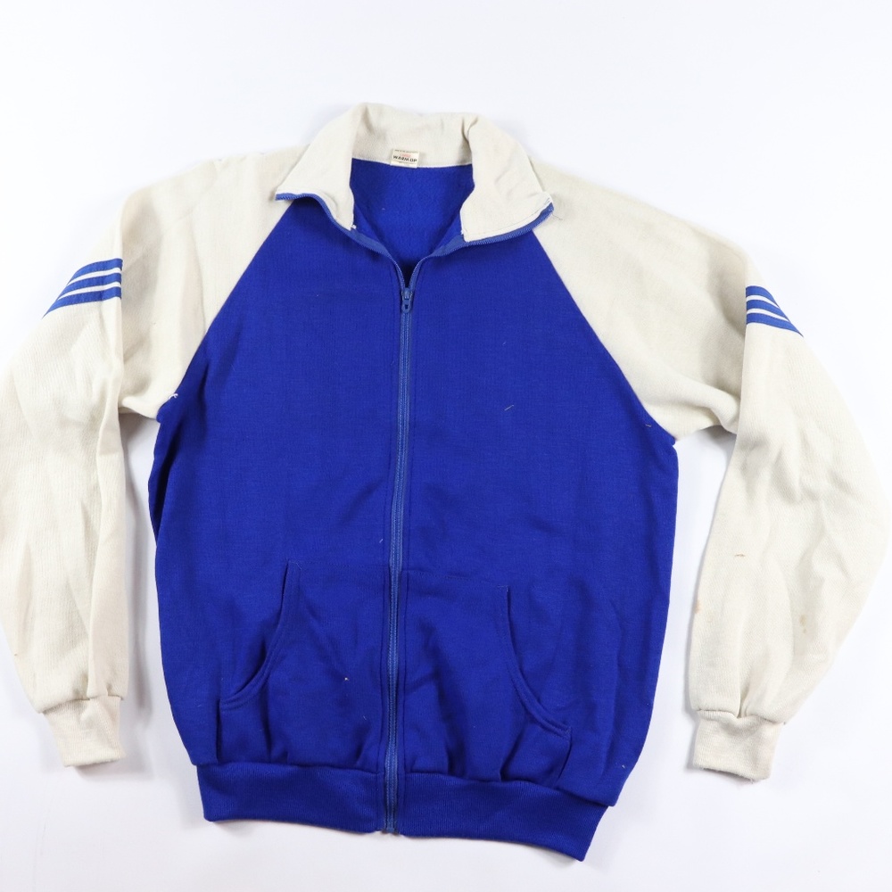 70s Soffe Mens Large Full Zip Track Warm Up Jacket
